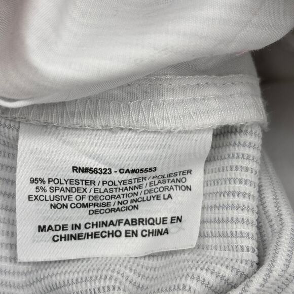 Nike Golf Pants Mens Size 40 x 32 White Gray Stripe Waist Grip Stretch Dri-Fit - Picture 13 of 13